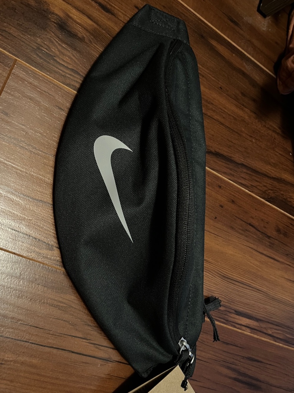 Nike black belt/crossbody bag